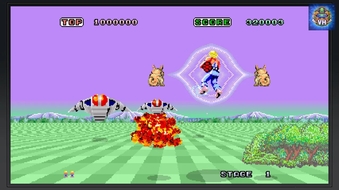 SEGA AGES Space Harrier Nintendo Switch - ảnh màn hình 3