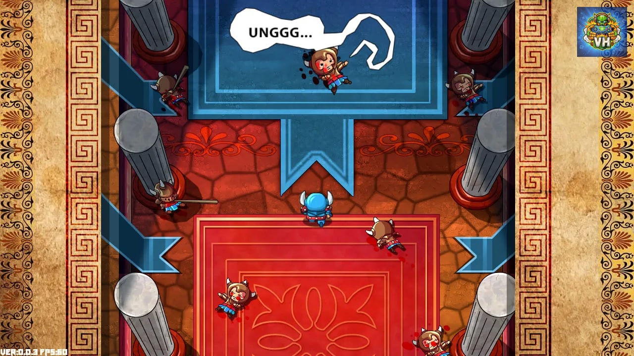 The Legend Of The Blue Warrior Nintendo Switch - ảnh màn hình 1
