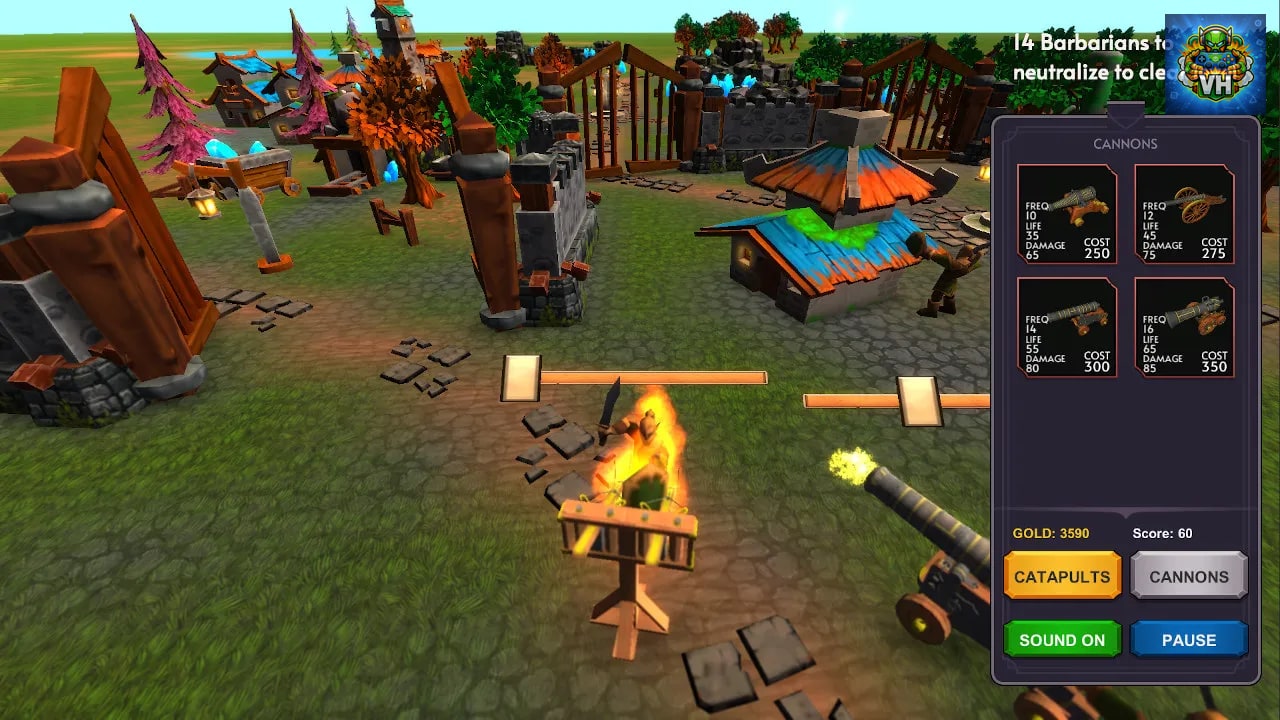Medieval Tower Defense Nintendo Switch - ảnh màn hình 1