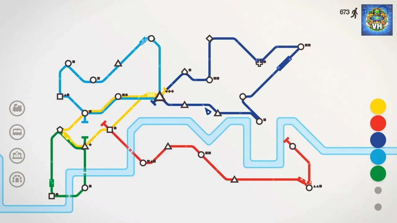 Mini Metro Nintendo Switch - ảnh màn hình 4