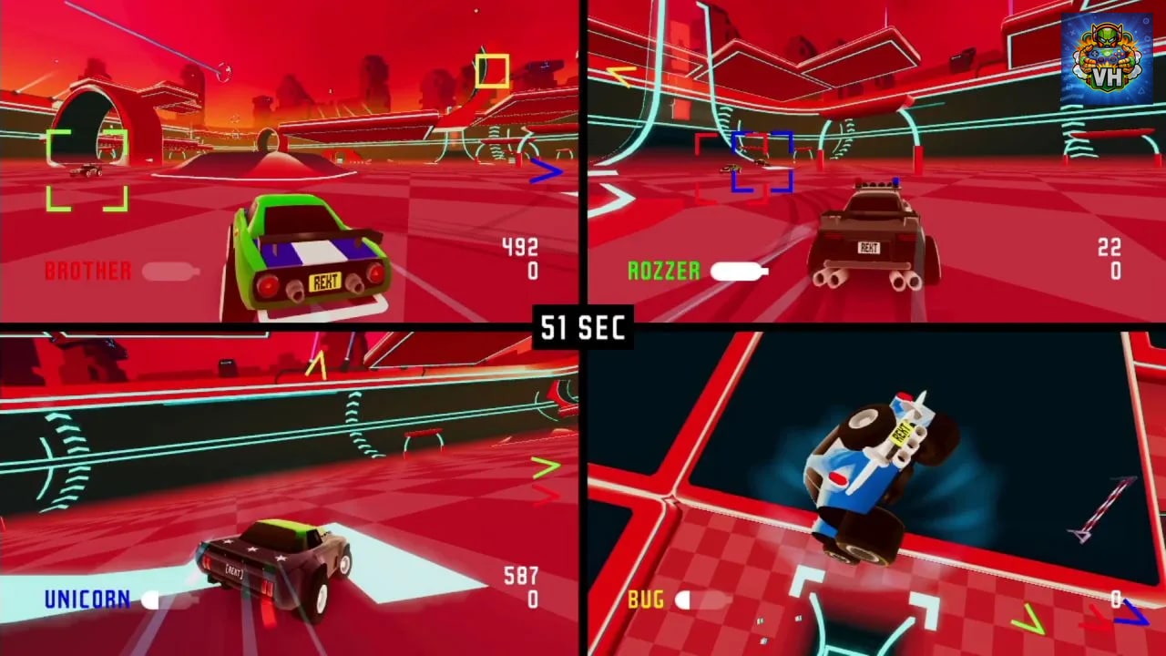 REKT! High Octane Stunts Nintendo Switch - ảnh màn hình 1