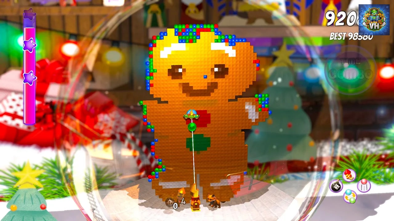 Merry Christmas Snowball Bubble Nintendo Switch - ảnh màn hình 4
