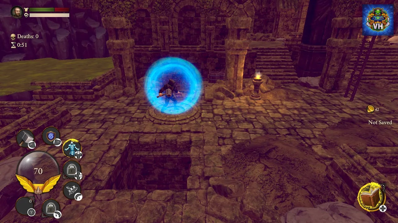 Azuran Tales: TRIALS Nintendo Switch - ảnh màn hình 1