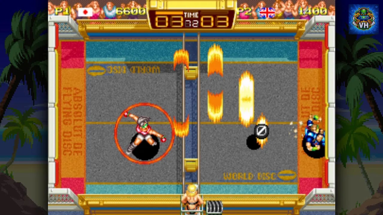 Windjammers Nintendo Switch - ảnh màn hình 5