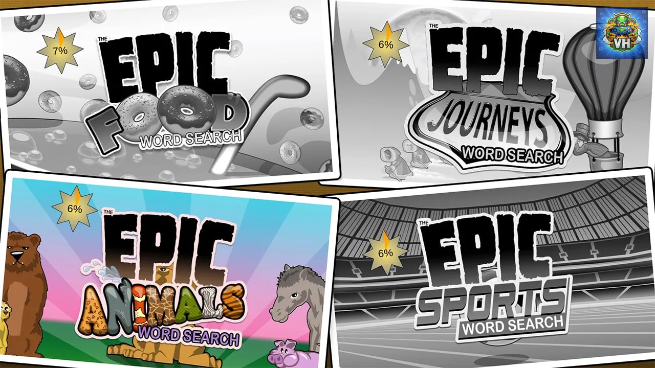 Epic Word Search Collection Nintendo Switch - ảnh màn hình 2