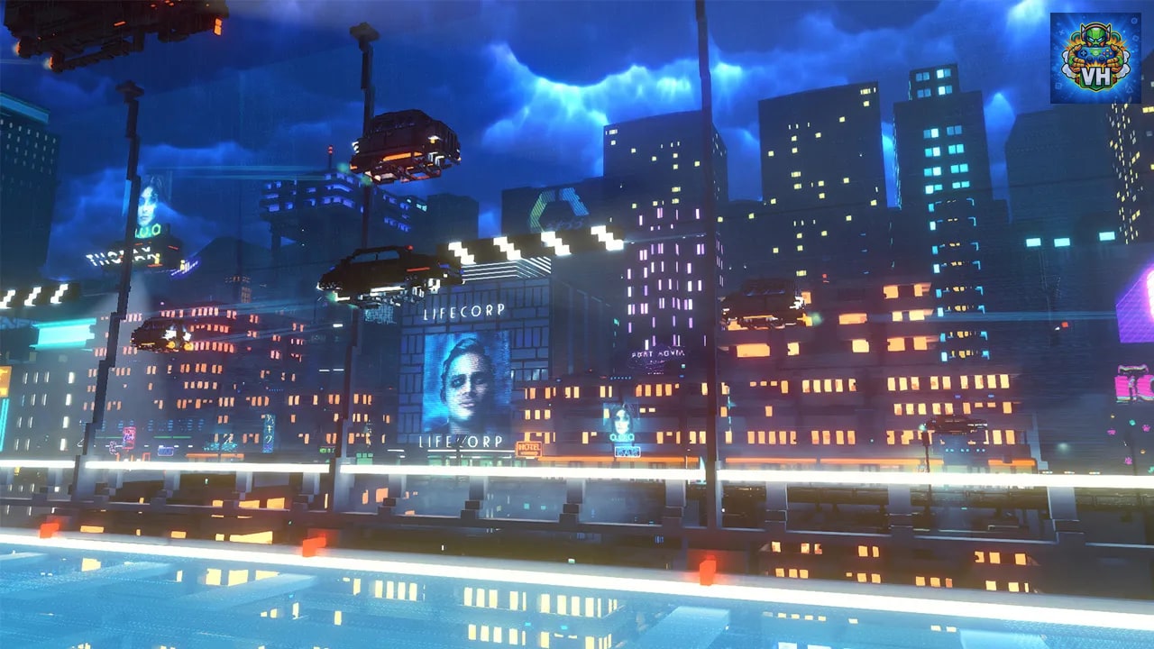 Cloudpunk Nintendo Switch - ảnh màn hình 4
