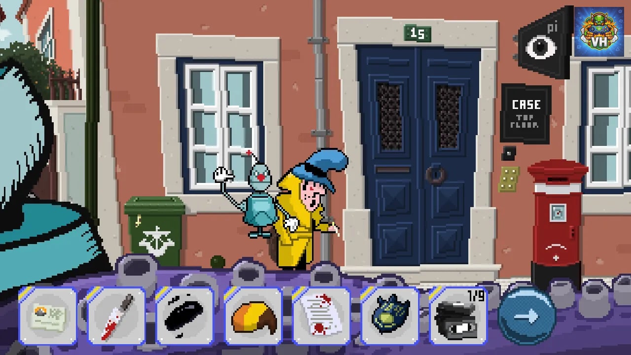 Detective Case and Clown Bot in: Murder in The Hotel Lisbon Nintendo Switch - ảnh màn hình 11