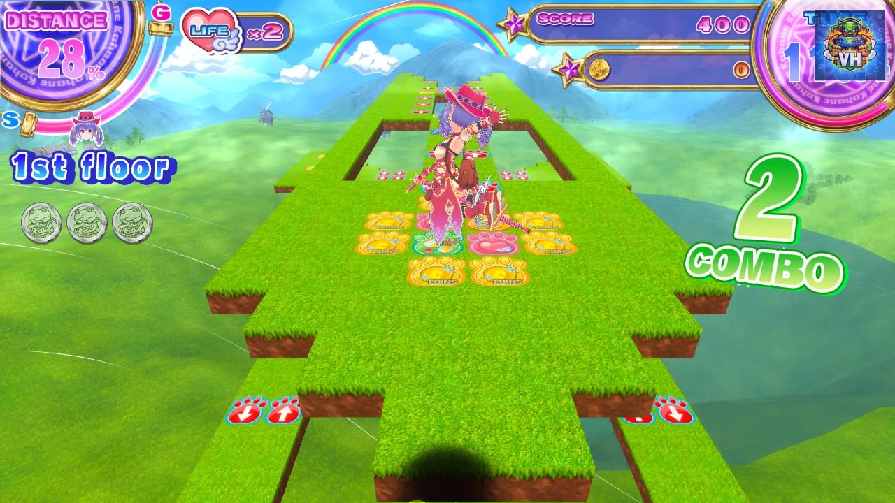 Hopping Girl Kohane Jumping Kingdom -Black Rabbit Princess- Nintendo Switch - ảnh màn hình 5
