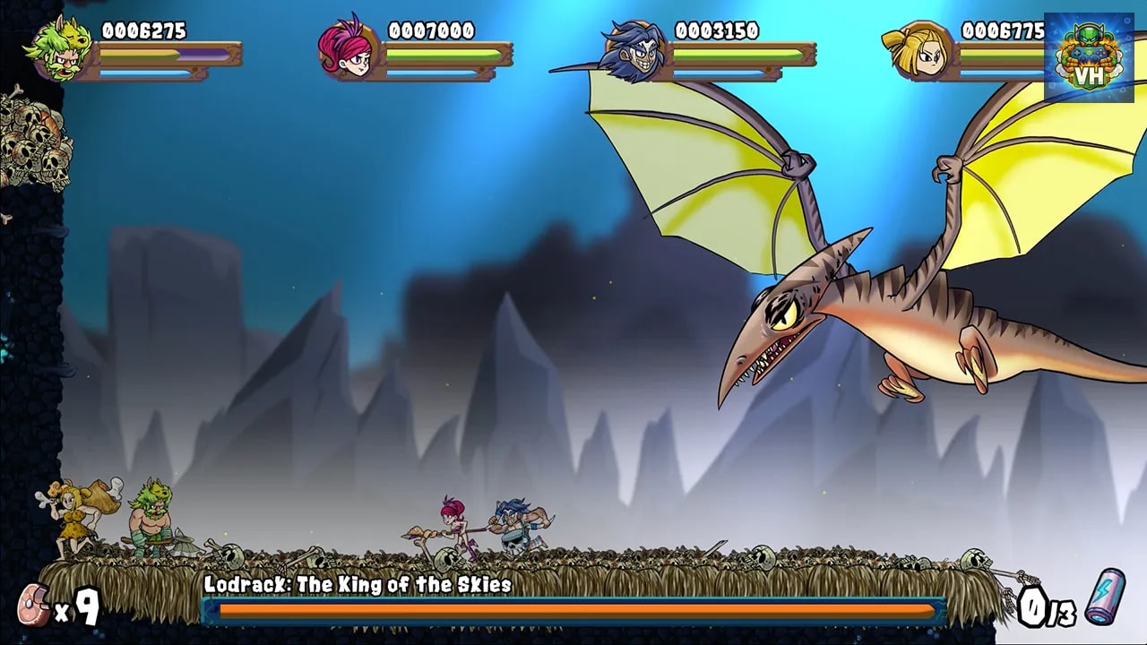 Caveman Warriors Nintendo Switch - ảnh màn hình 1