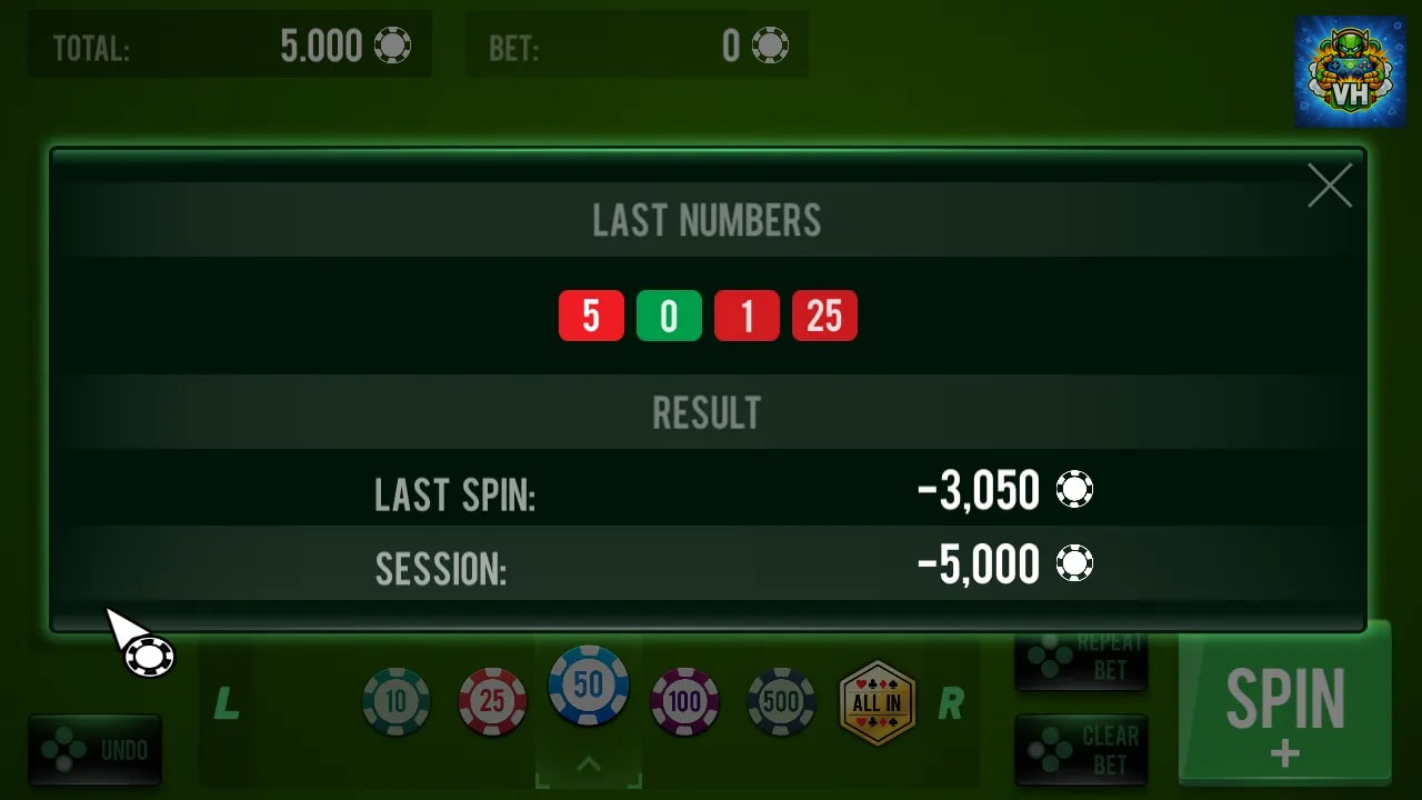Casino Roulette Royal Nintendo Switch - ảnh màn hình 1
