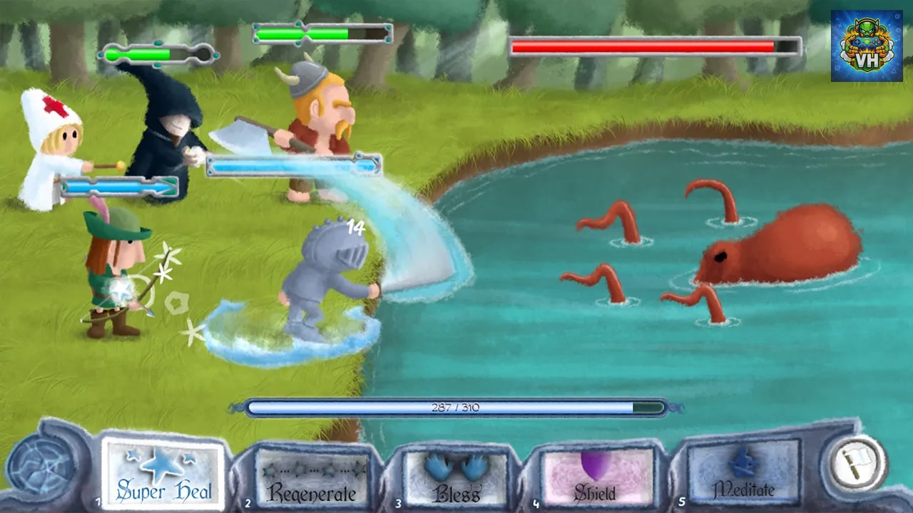 Healer's Quest Nintendo Switch - ảnh màn hình 1