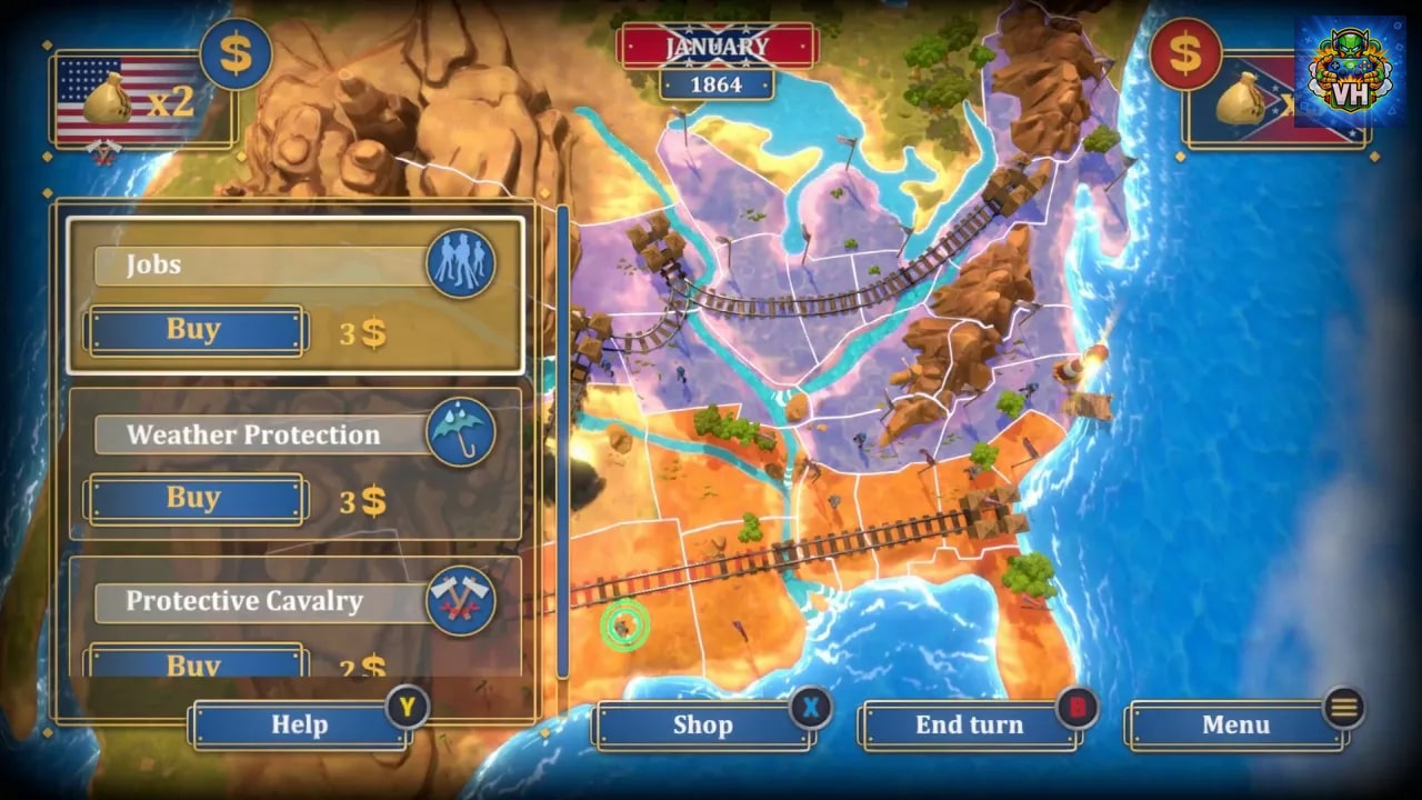 The Bluecoats North & South Nintendo Switch - ảnh màn hình 1