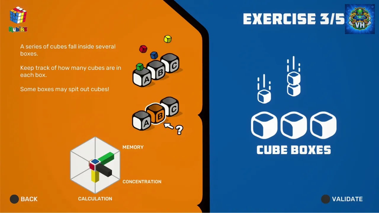 Professor Rubik's Brain Fitness Nintendo Switch - ảnh màn hình 8