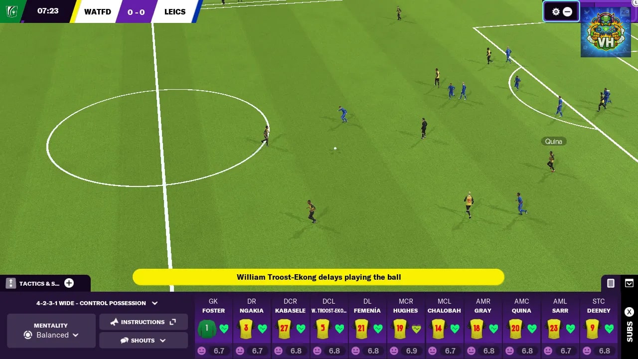 Football Manager 2021 Touch Nintendo Switch - ảnh màn hình 3