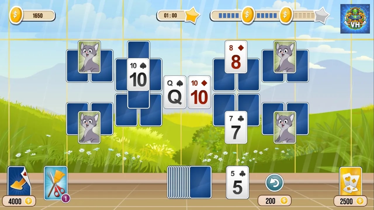 Solitaire TriPeaks Flowers Nintendo Switch - ảnh màn hình 2