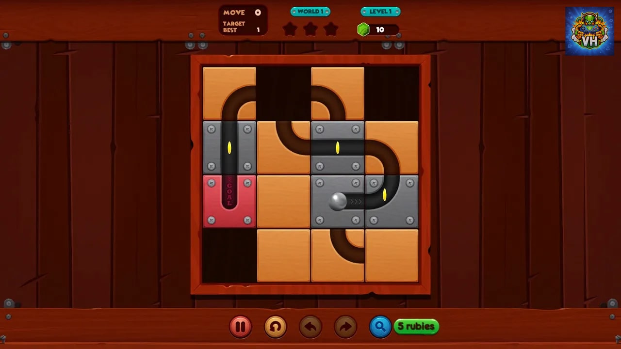 Let it roll slide puzzle Nintendo Switch - ảnh màn hình 3