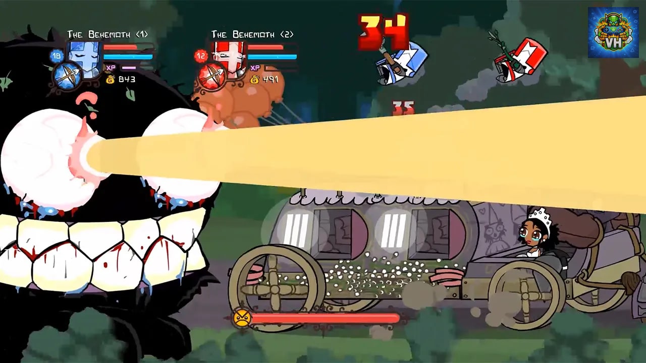 Castle Crashers Remastered Nintendo Switch - ảnh màn hình 4