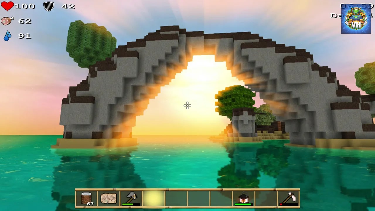 Cube Life: Island Survival Nintendo Switch - ảnh màn hình 3