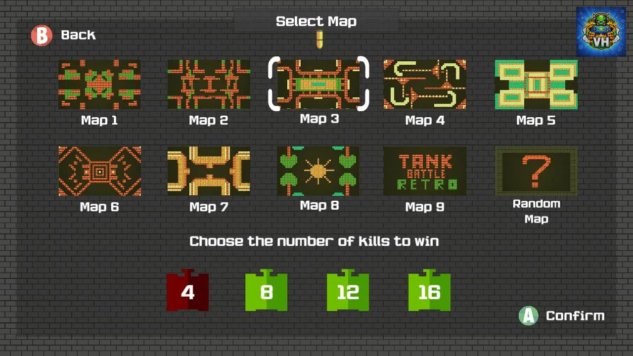 Tank Battle Retro Nintendo Switch - ảnh màn hình 3