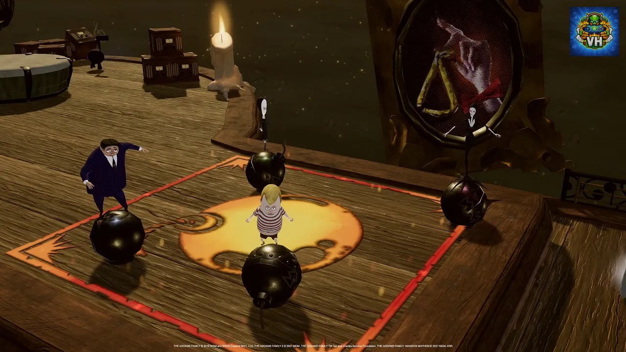 The Addams Family: Mansion Mayhem Nintendo Switch - ảnh màn hình 5