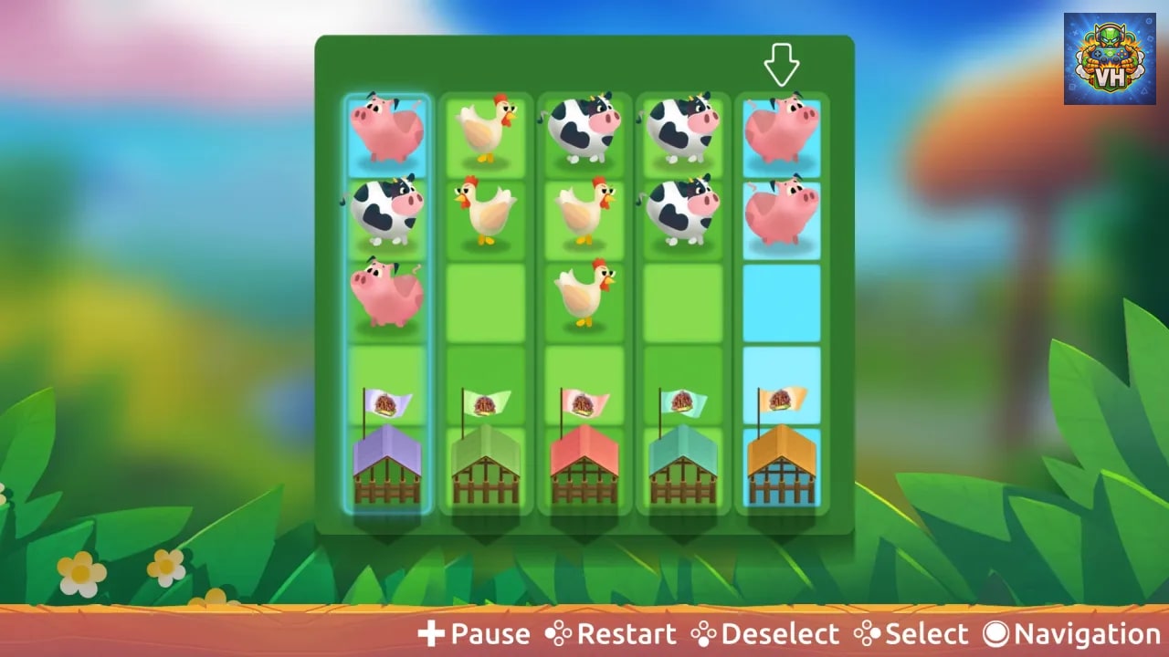 Crowdy Farm Puzzle Nintendo Switch - ảnh màn hình 1