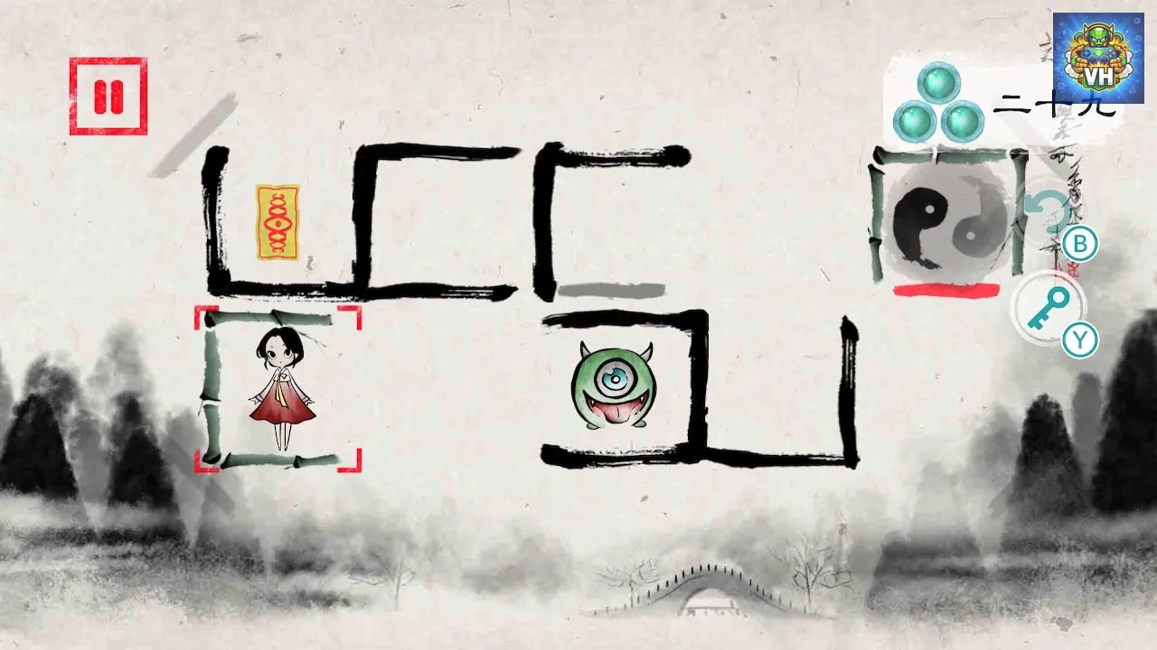 Lynn, The Girl Drawn On Puzzles Nintendo Switch - ảnh màn hình 6