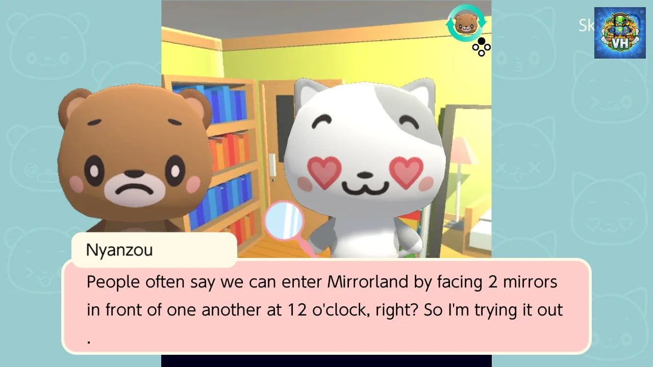 Escape from Mirrorland
～The Adventures of Nyanzou&Kumakichi: Escape Game Series～ Nintendo Switch - ảnh màn hình 6