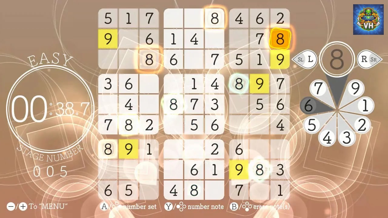 Sudoku Relax 5 Full Bloom Nintendo Switch - ảnh màn hình 5