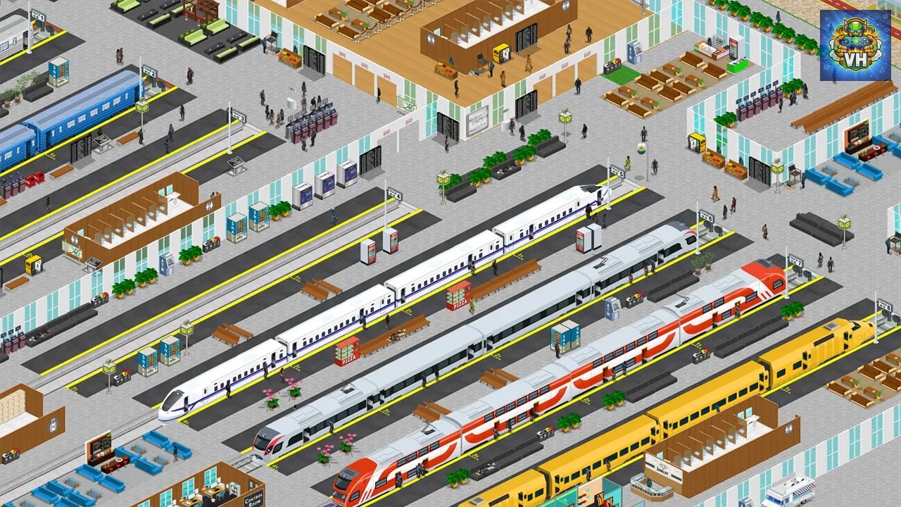 Train Station Simulator Nintendo Switch - ảnh màn hình 2
