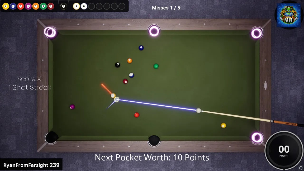 Brunswick Pro Billiards Nintendo Switch - ảnh màn hình 3