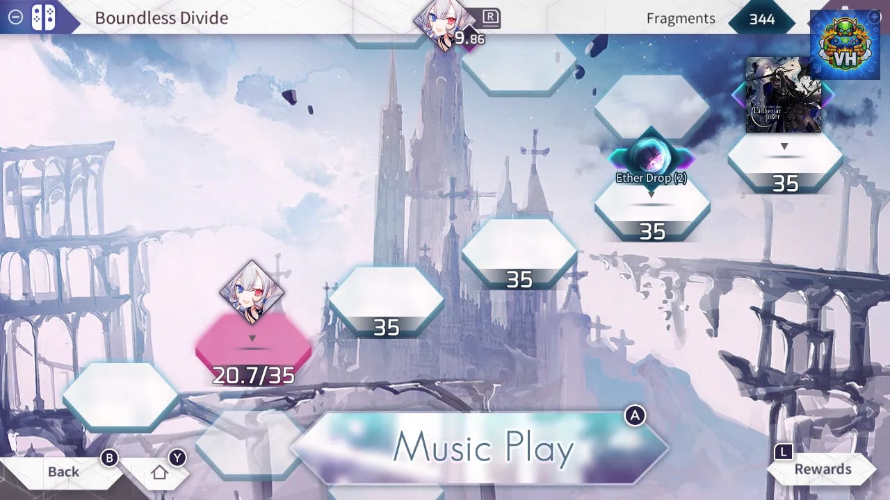 Arcaea Nintendo Switch - ảnh màn hình 3