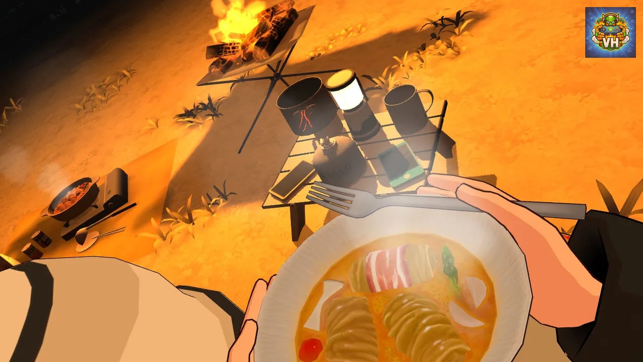 Laid-Back Camp - Virtual - Fumoto Campsite Nintendo Switch - ảnh màn hình 3