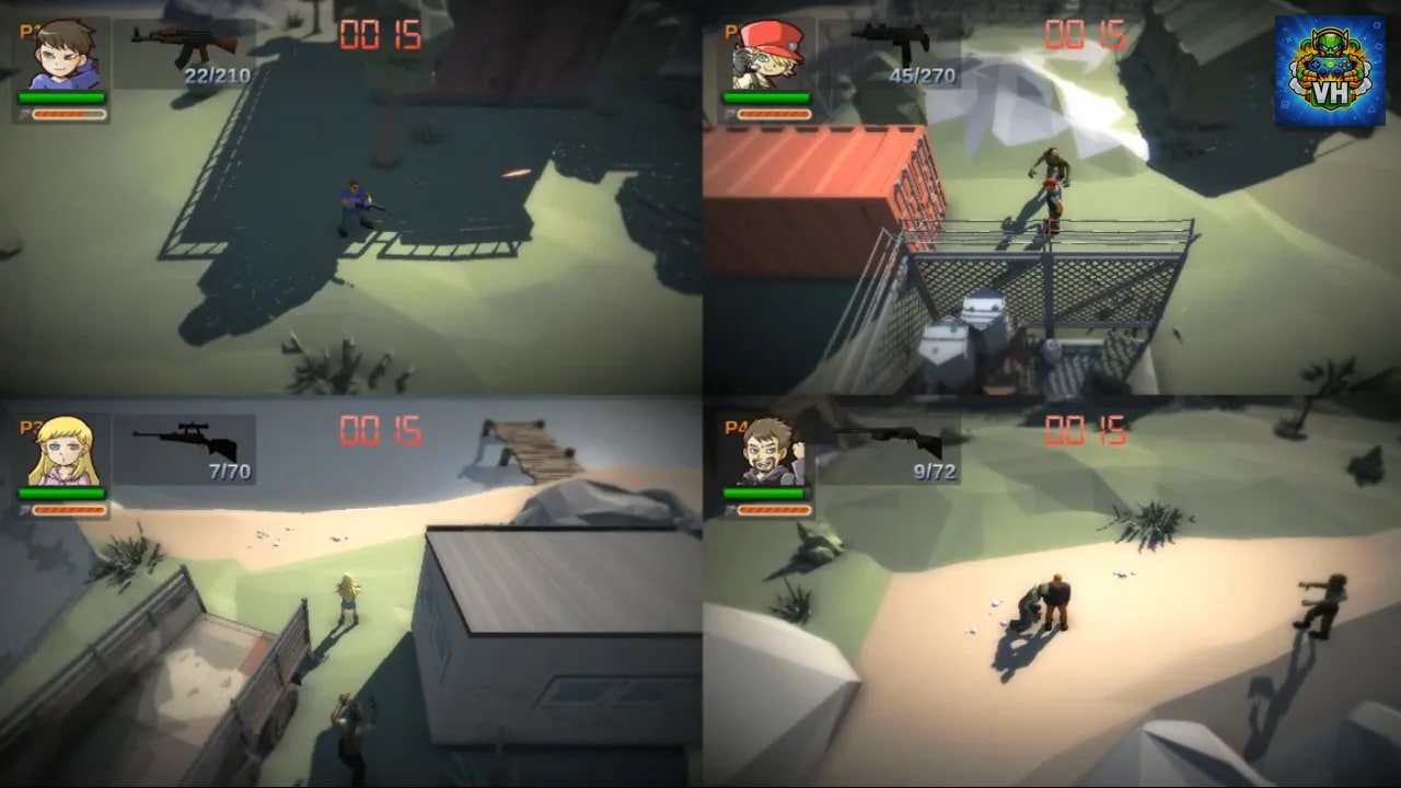 Last 4 Alive: Escape From Zombies Nintendo Switch - ảnh màn hình 2