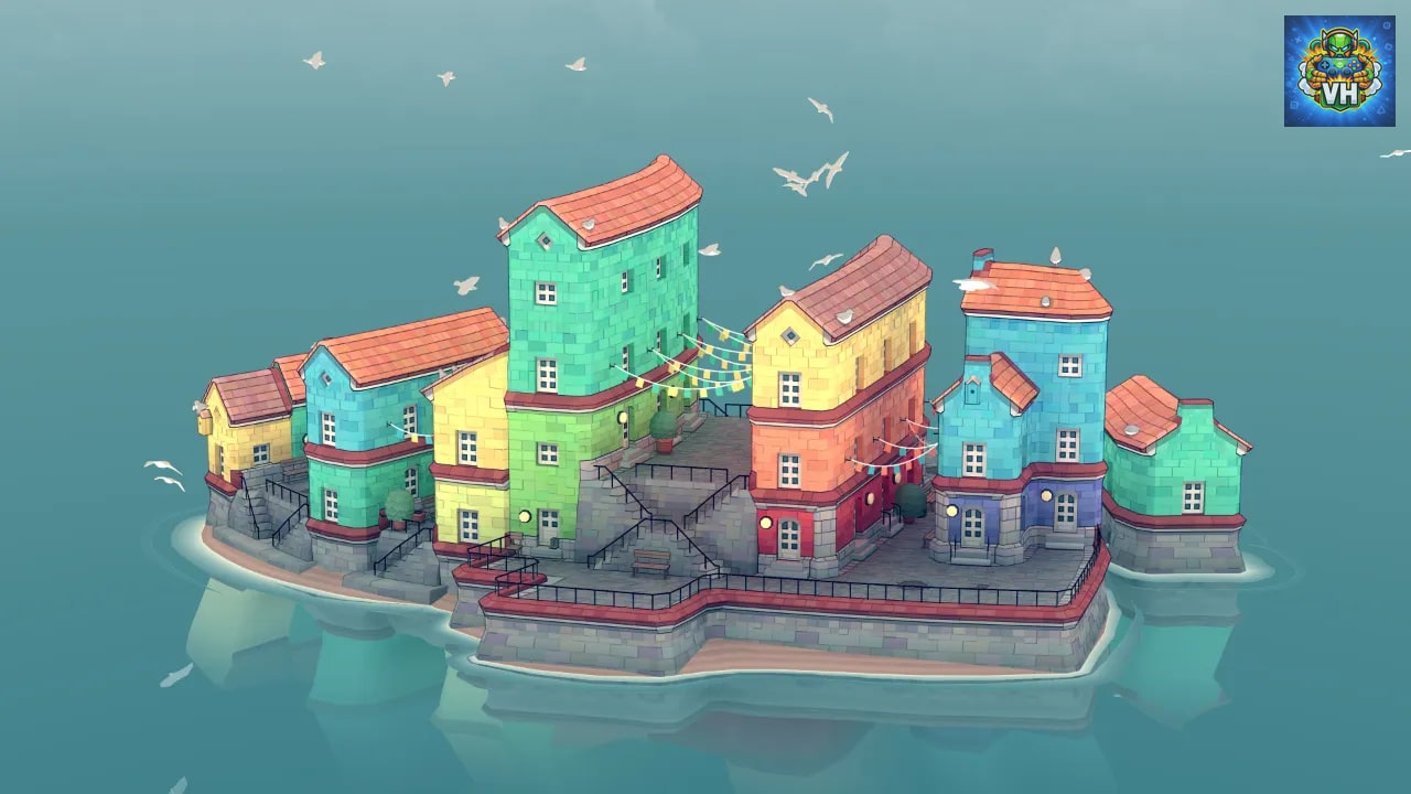Townscaper Nintendo Switch - ảnh màn hình 4