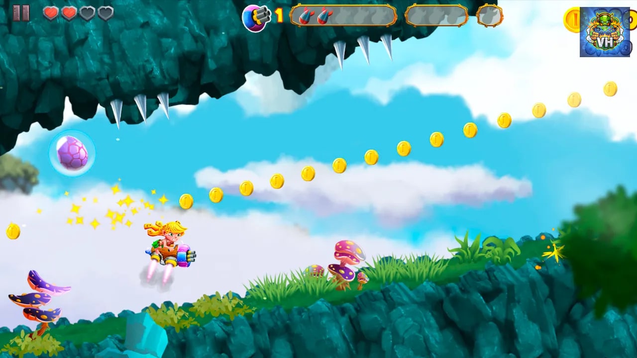 Skyland Rush - Air Raid Attack Nintendo Switch - ảnh màn hình 8