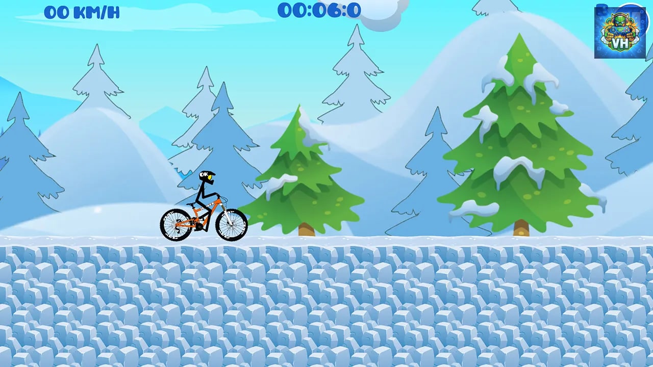 Mountain Bike Hill Climb Race: Real 2D Arcade Dirt Racing Games Nintendo Switch - ảnh màn hình 2