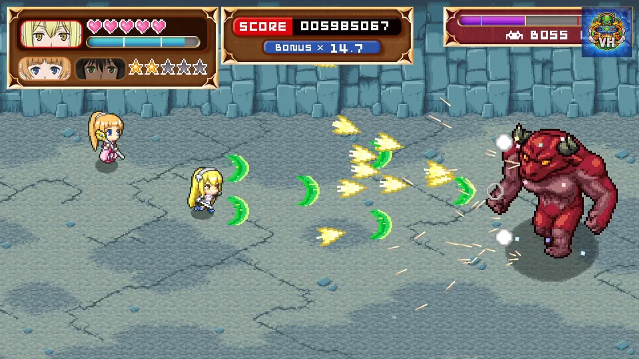 Is it Wrong to Try to Shoot 'em up Girls in a Dungeon? Nintendo Switch - ảnh màn hình 3