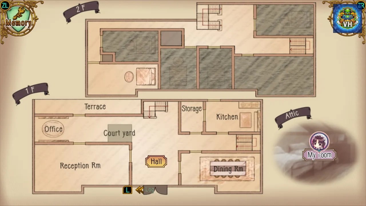 Gothic Murder: Adventure That Changes Destiny Nintendo Switch - ảnh màn hình 1