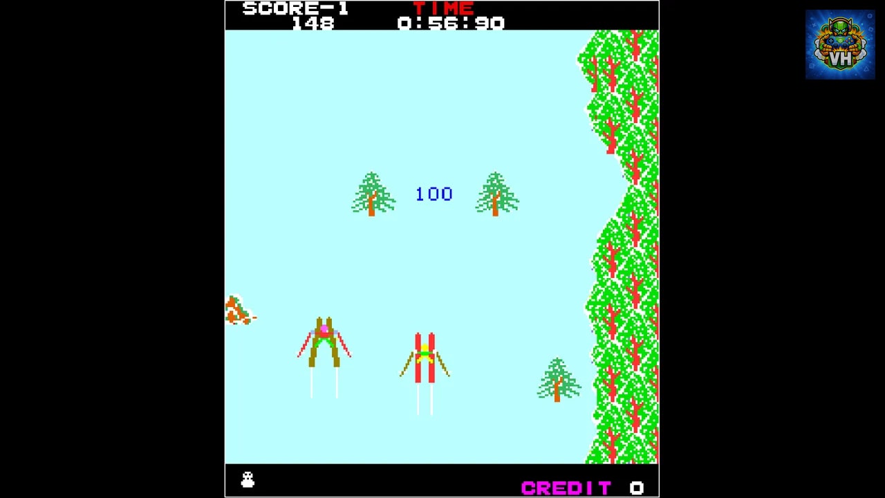 Arcade Archives ALPINE SKI Nintendo Switch - ảnh màn hình 2