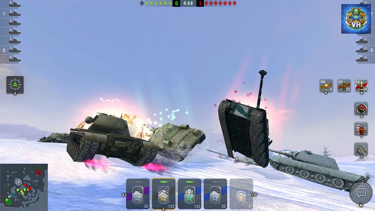 World of Tanks Blitz Nintendo Switch - ảnh màn hình 7
