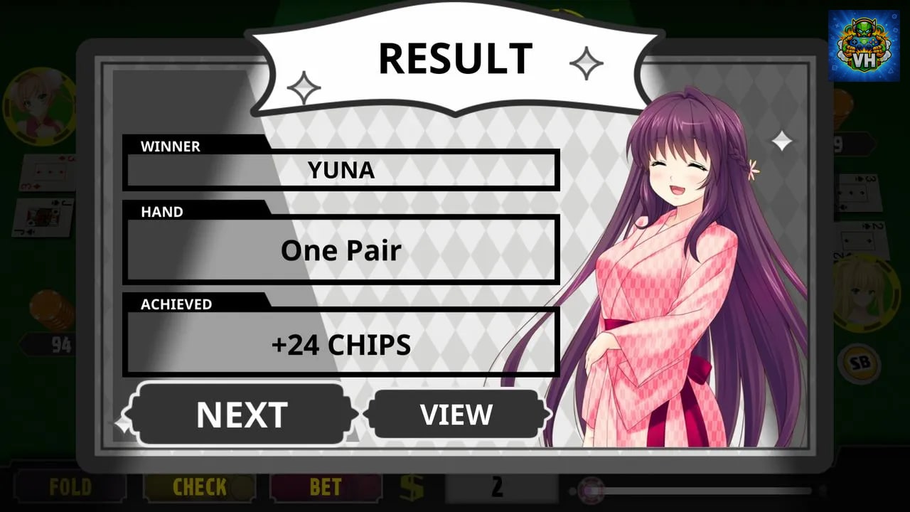 Poker Pretty Girls Battle: Texas Hold'em Nintendo Switch - ảnh màn hình 2