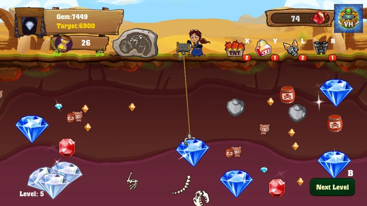 Gem Miner Nintendo Switch - ảnh màn hình 3