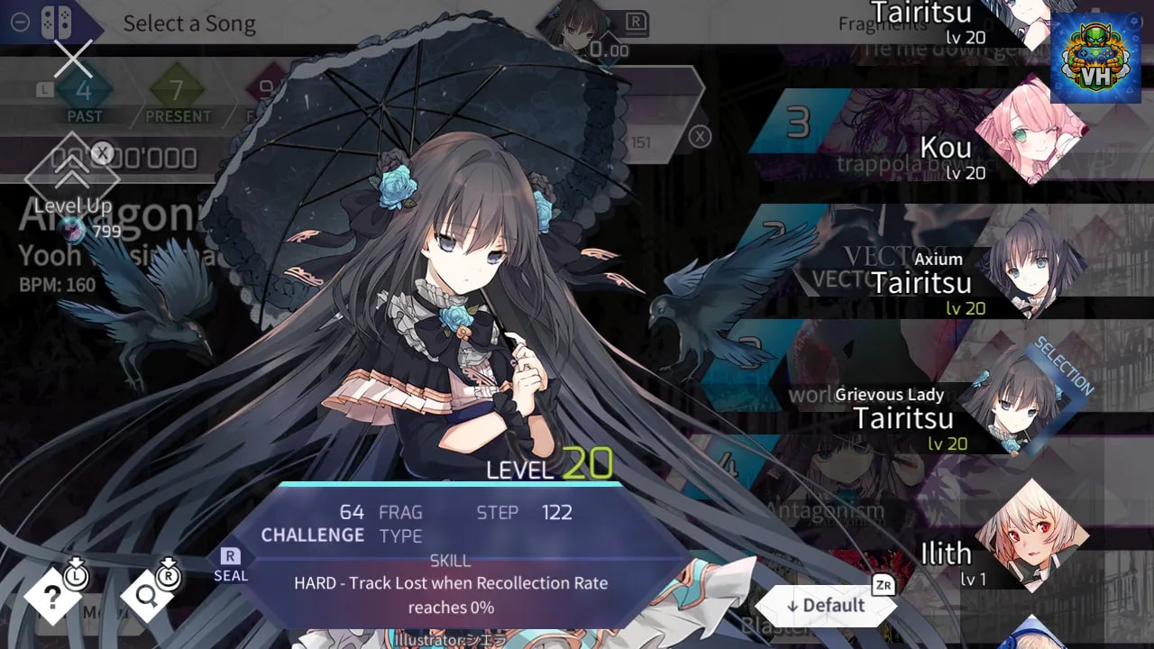Arcaea Nintendo Switch - ảnh màn hình 4