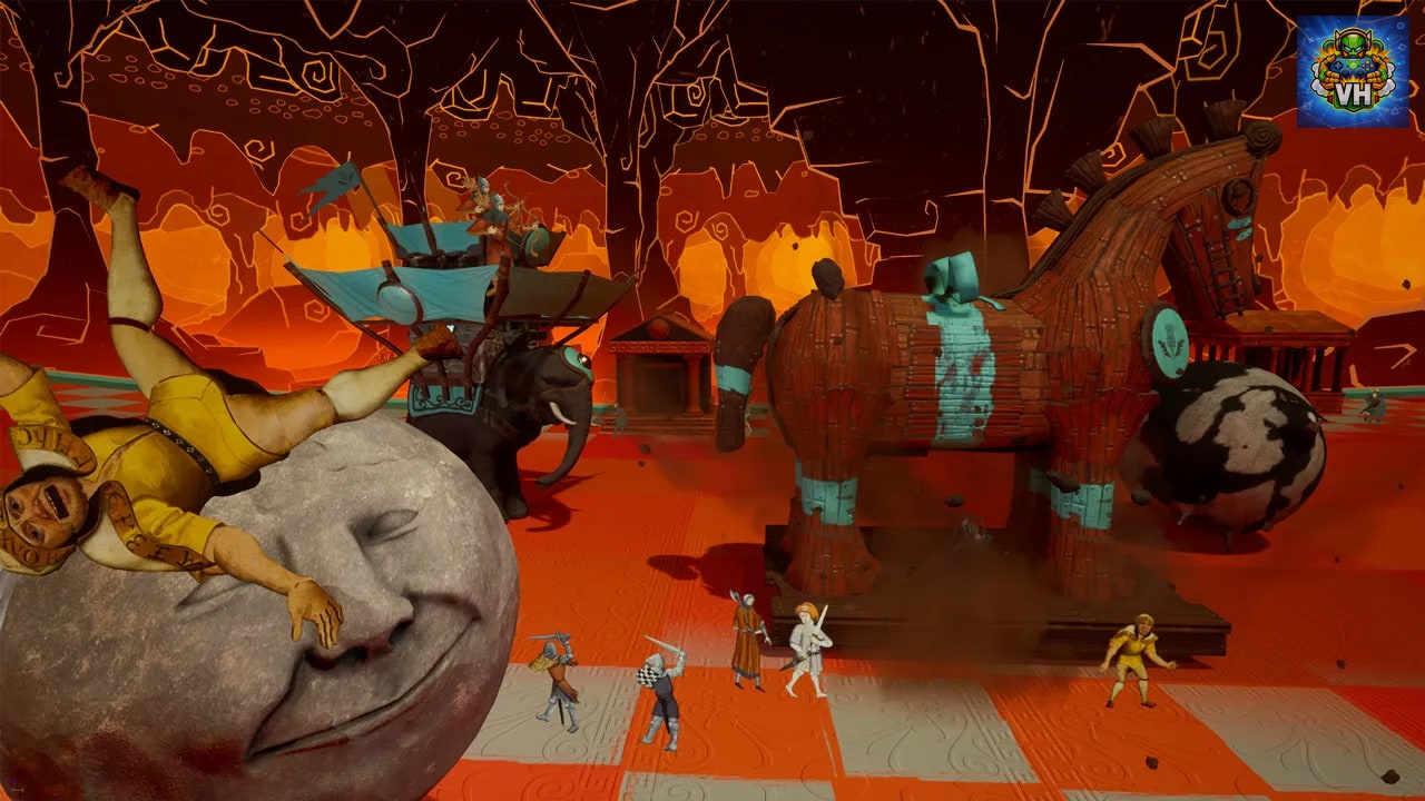 Rock of Ages 3: Make & Break Nintendo Switch - ảnh màn hình 4