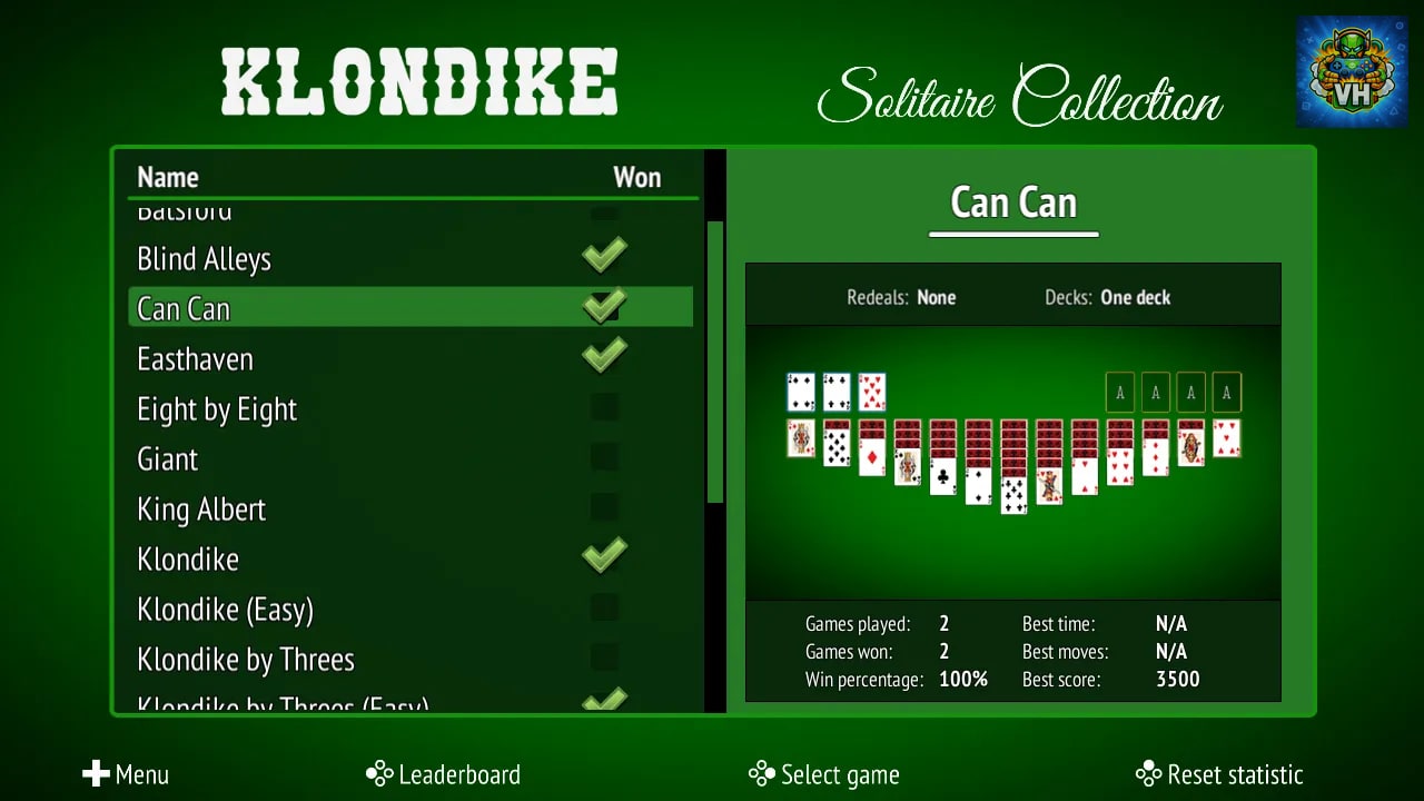 Klondike Solitaire Collection Nintendo Switch - ảnh màn hình 7