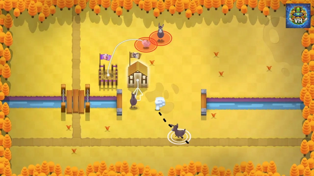 Crowdy Farm Rush Nintendo Switch - ảnh màn hình 3