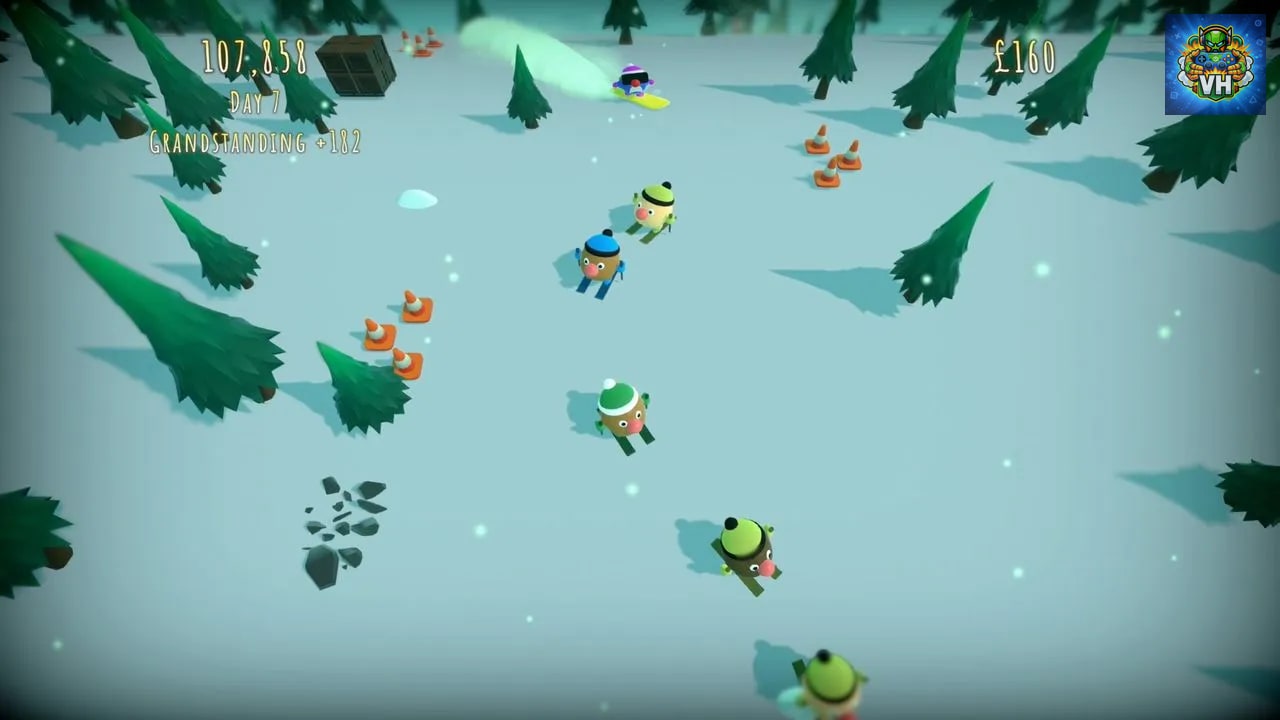 Horatio Goes Snowboarding Nintendo Switch - ảnh màn hình 1