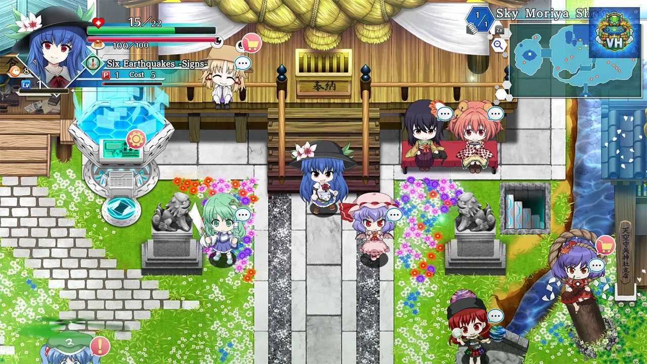 Touhou Genso Wanderer -Lotus Labyrinth R- Nintendo Switch - ảnh màn hình 4