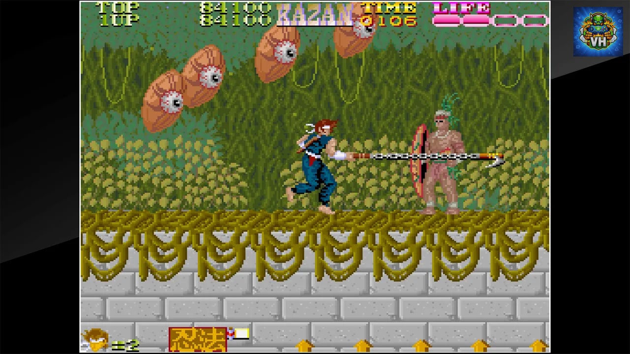 Arcade Archives Ninja Kazan Nintendo Switch - ảnh màn hình 4