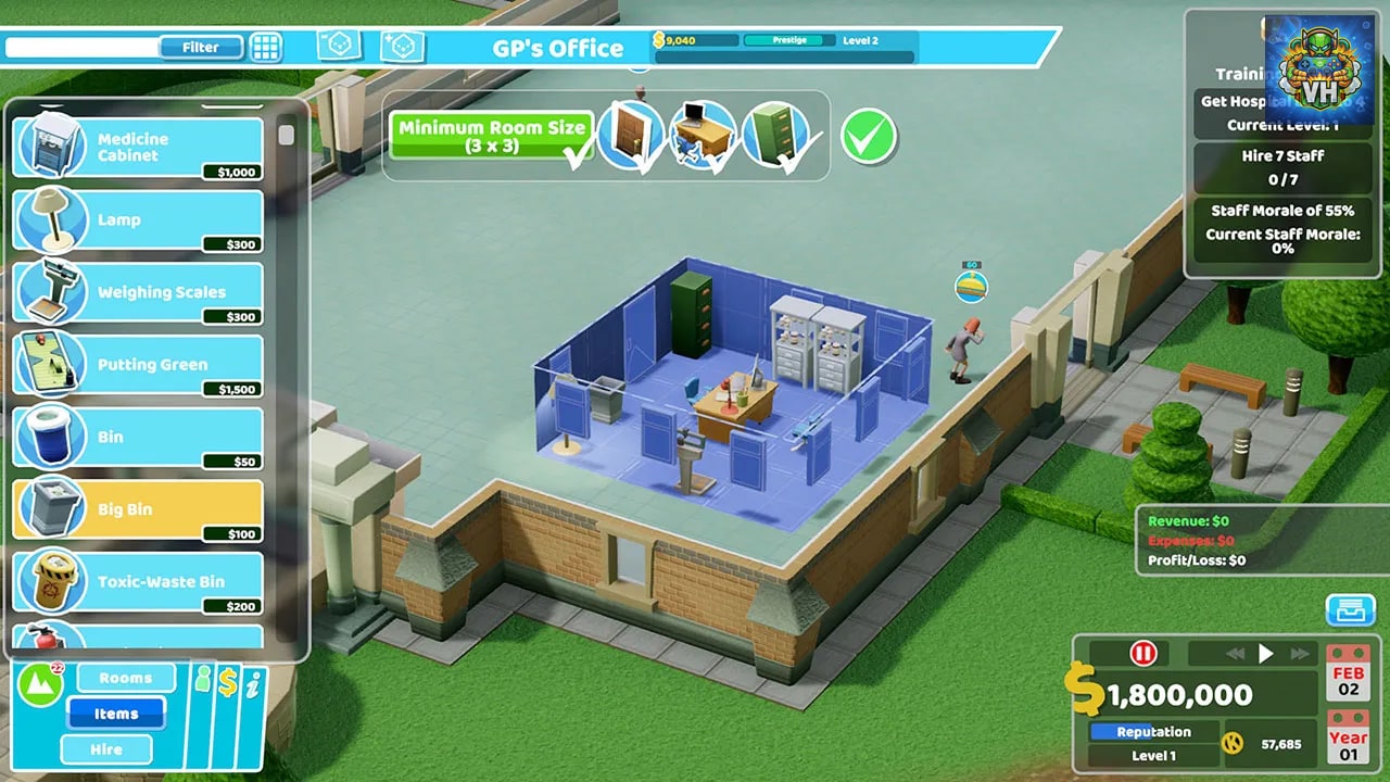 Two Point Hospital™ Nintendo Switch - ảnh màn hình 5